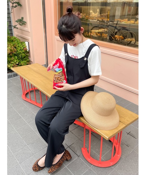 【plage】back open オールインワン