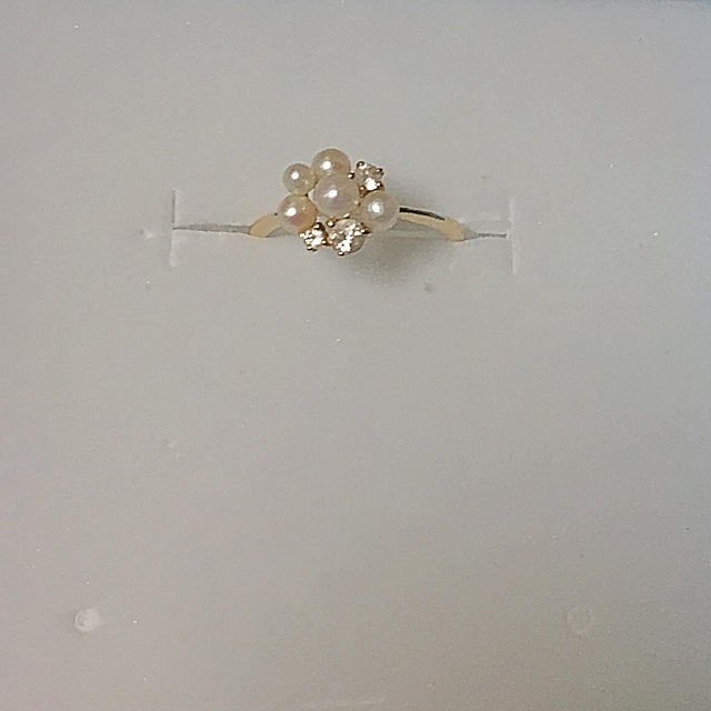 サマンサティアラ×紗栄子パールピンキーリング