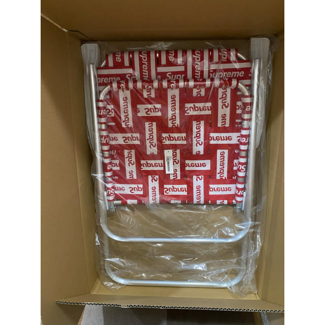 シュプリーム lawn chair 椅子