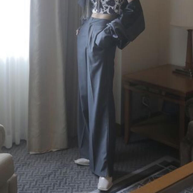 Melt the lady リラックスワイドパンツ