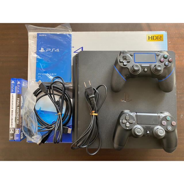 PlayStation4 本体 (500GB)+コントローラー1+ソフト3作