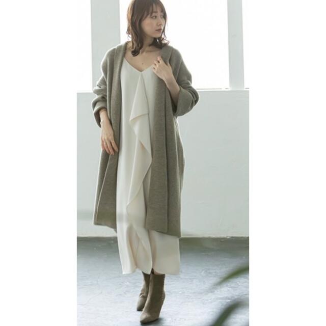 Noble ノーブル 2wayラッフルキャミワンピース