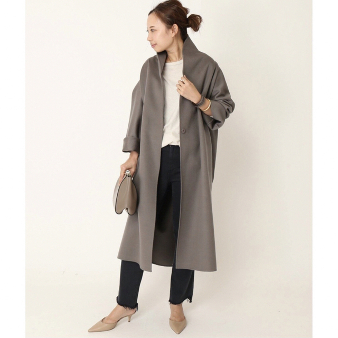 Deuxieme 【ALMA ROSA/アルマ ローザ】ショールカラー コート