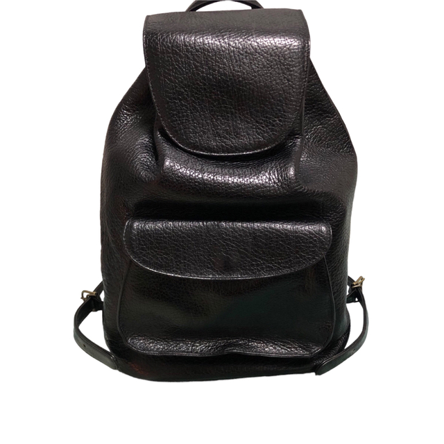 【美品】B.stuff ビースタッフ レザーバックパック レザーリュックブラック