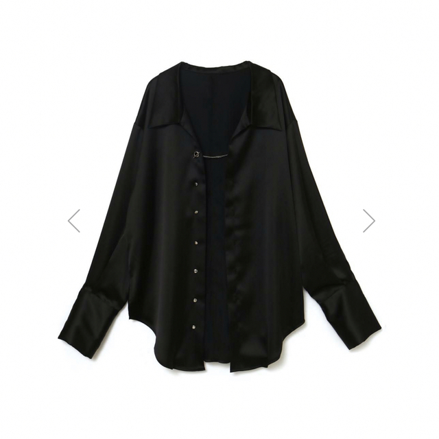 MELT THE LADY mood gloss shirt ブラック