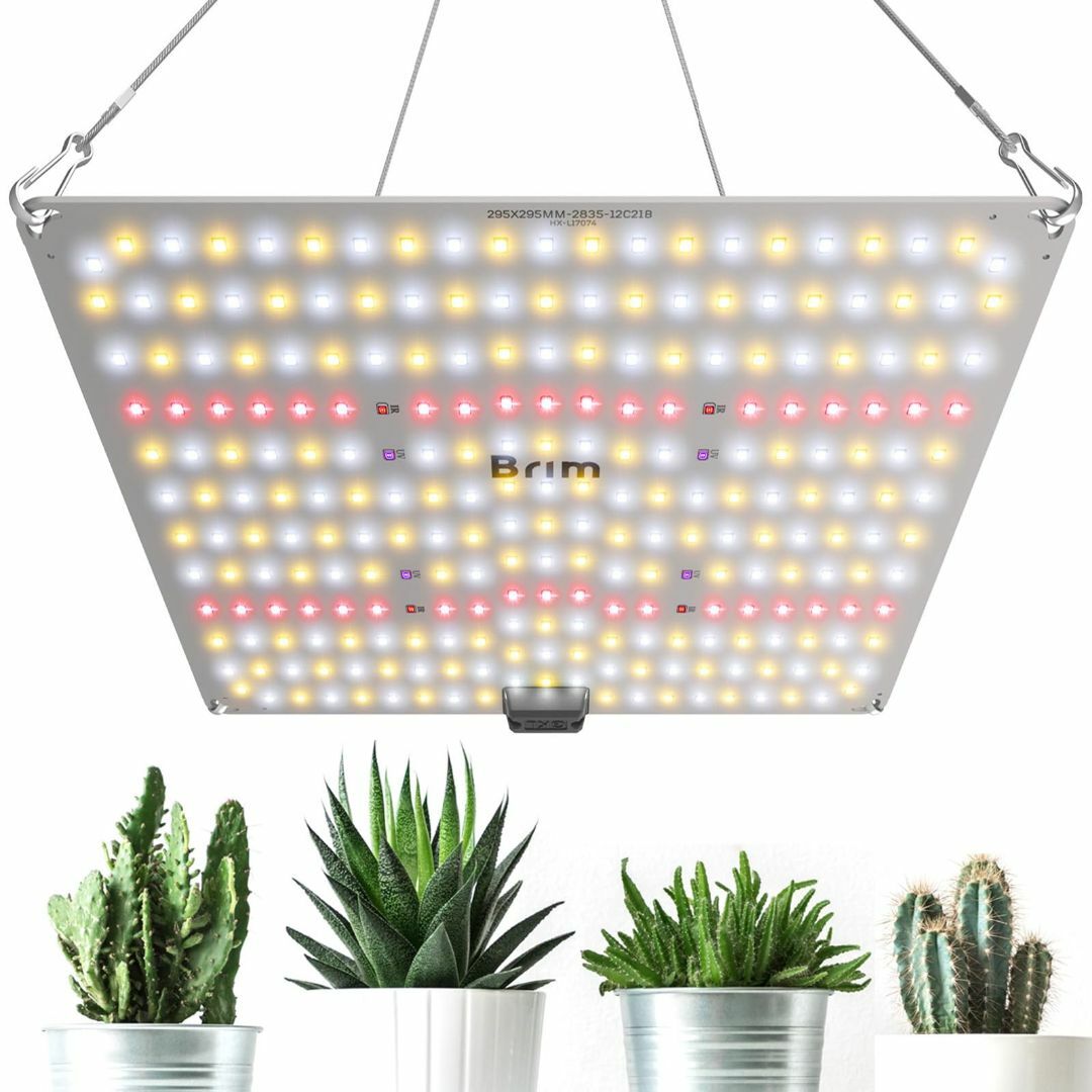 【色: 45W 温白色】公式BRIMブリム PANEL A 植物育成ライト LE