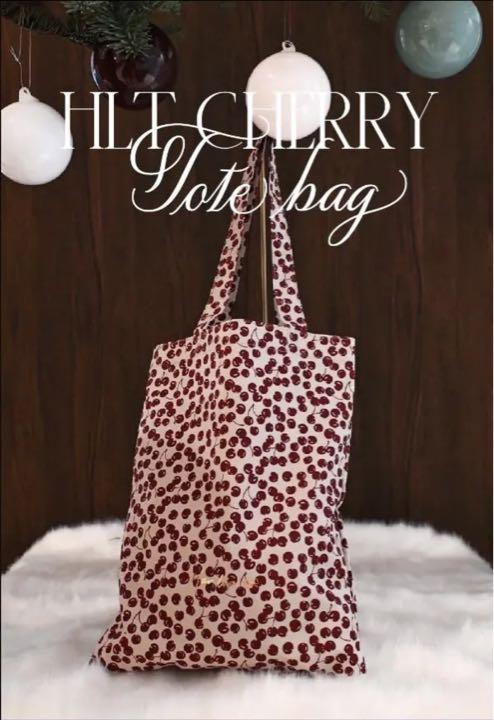 HLT Cherry Tote Bag Herlipto チェリートート