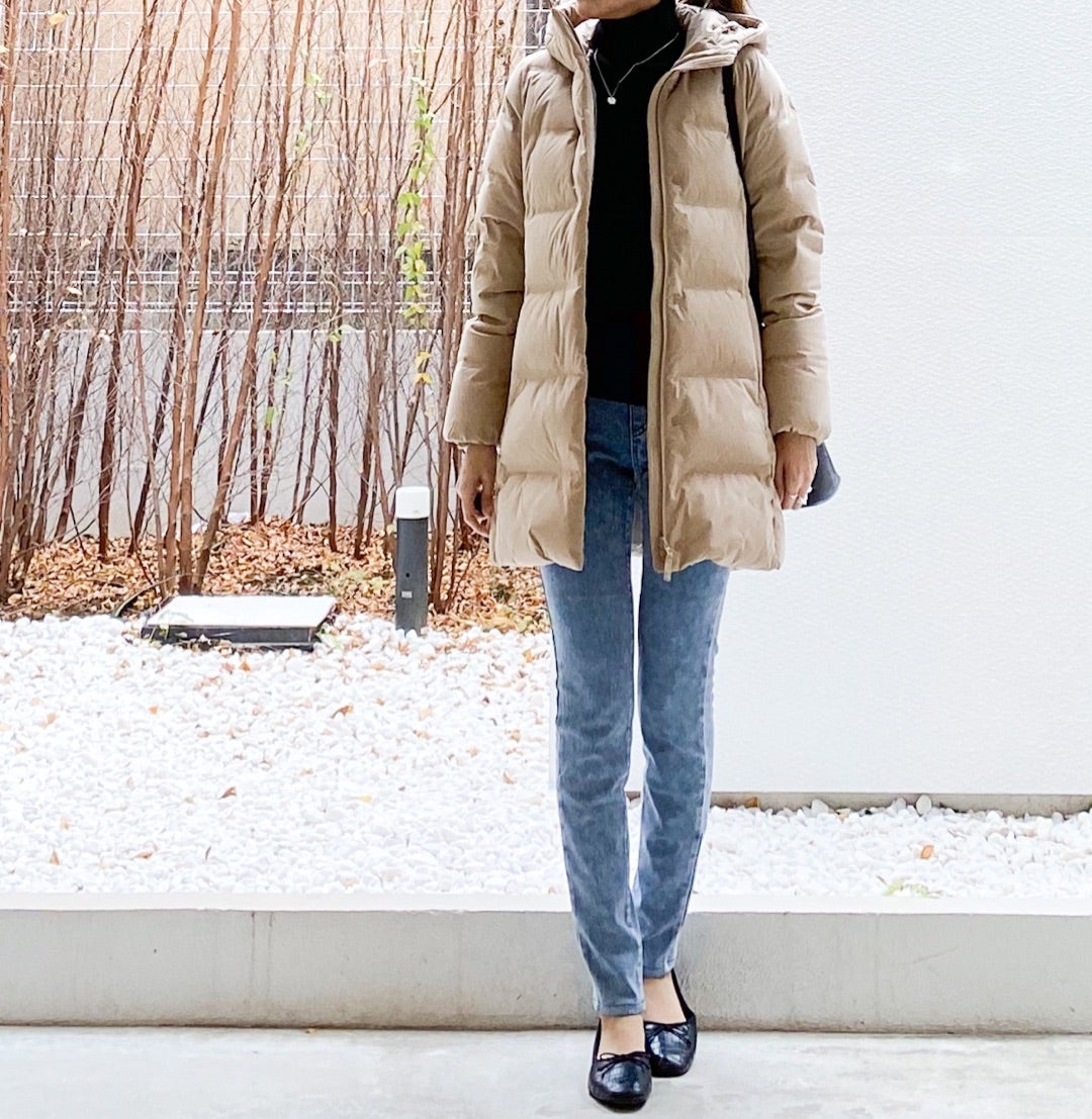 ユニクロ シームレスダウンショートコート