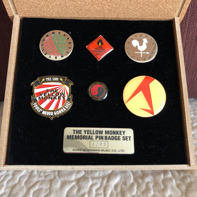THE YELLOW MONKEY メモリアルピンバッチセット イエモン