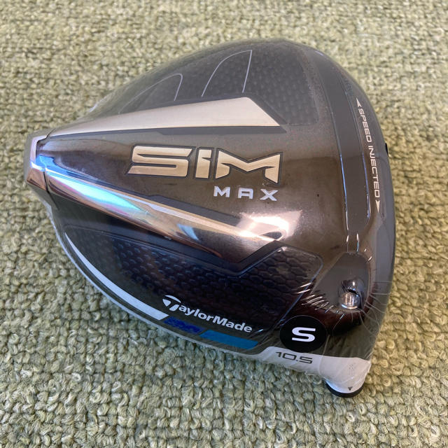 新品未使用品 テーラーメイド ドライバー SIM MAX 10.5度 ヘッドのみ