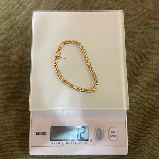 【美品】K18(18金)喜平ブレスレット 12g